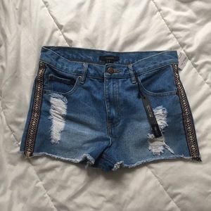 High waisted shorts